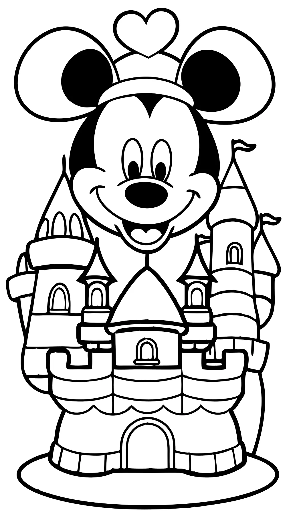 disney character coloring pages